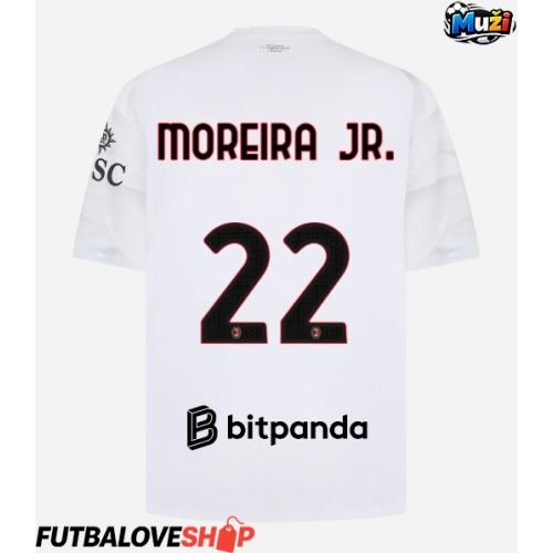 Dres AC Milan Diego Moreira #22 Preč 2026-27 Krátky Rukáv